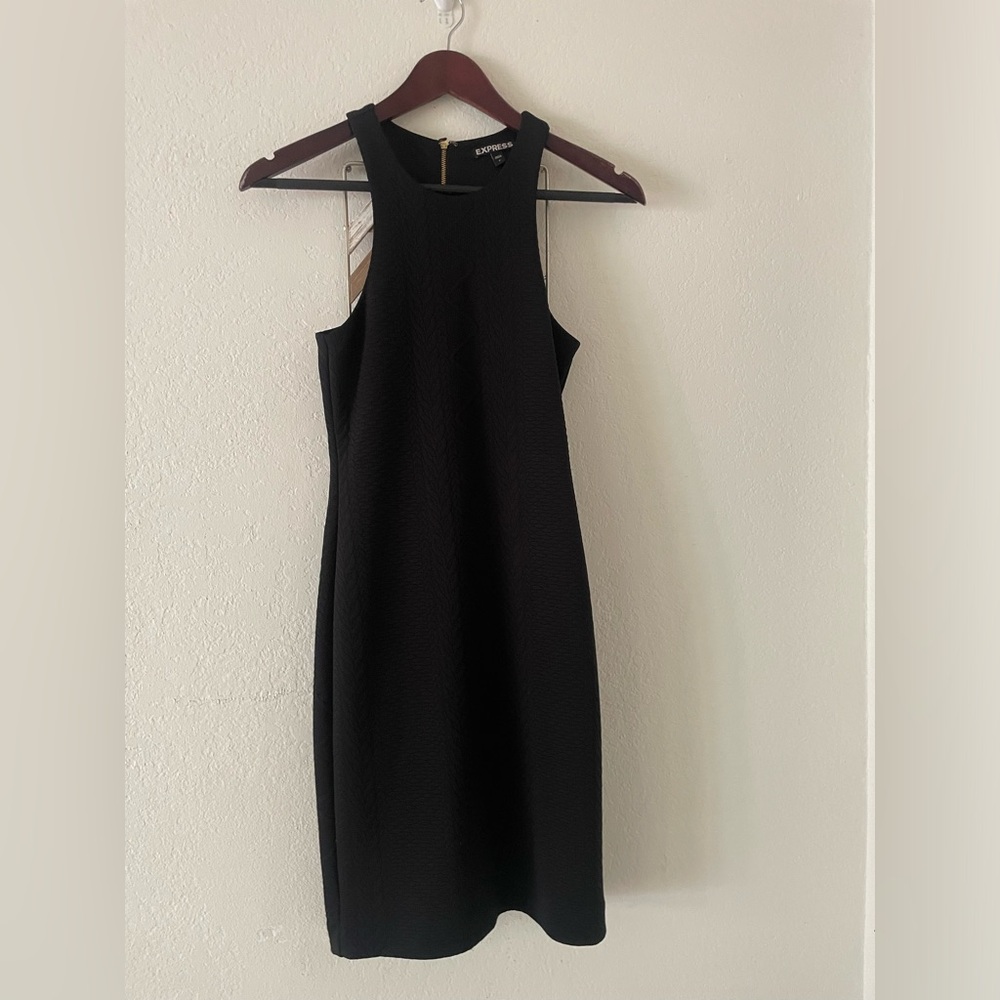 Express quilted bodycon midi dress